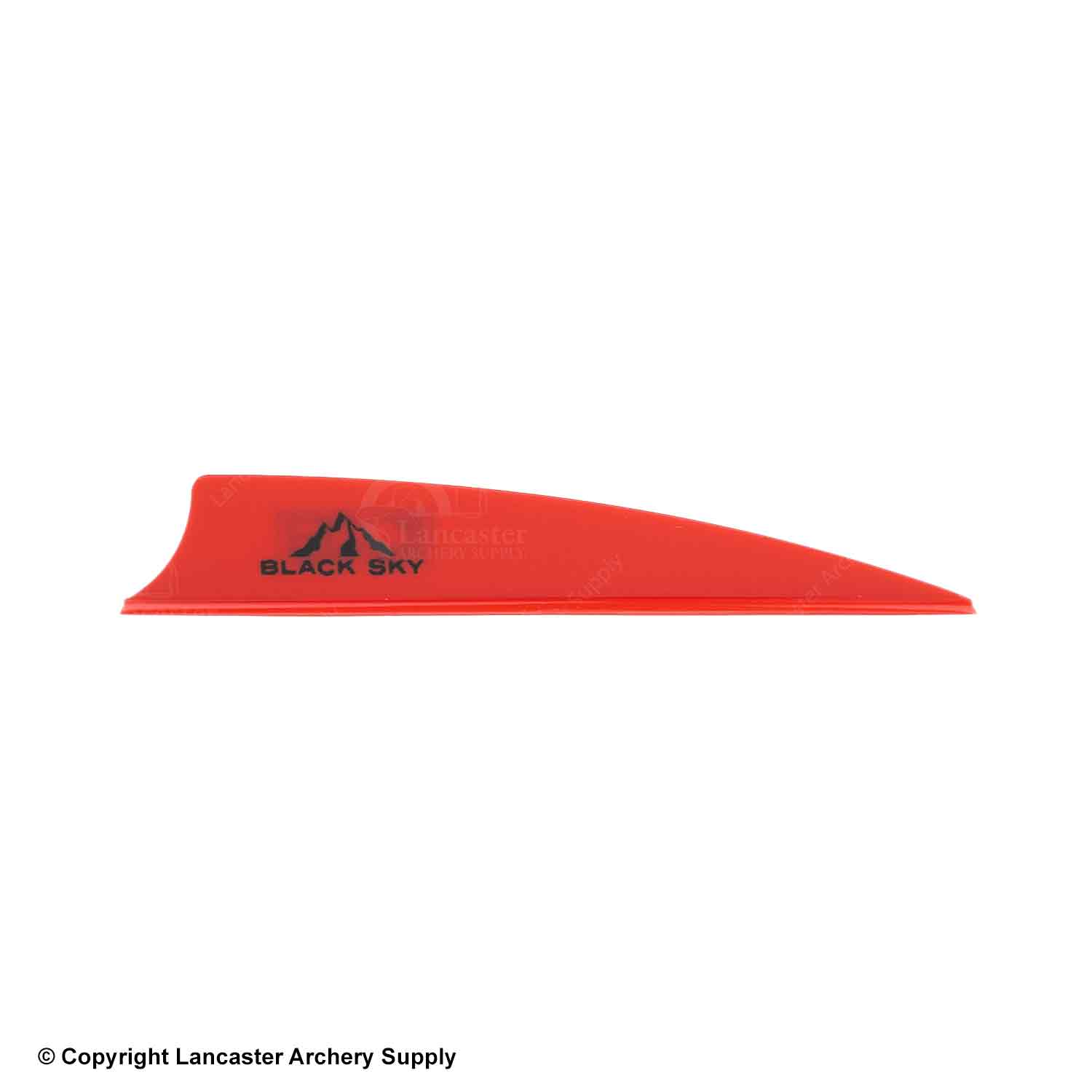 Bohning Black Sky 3 Shield Cut Vane - High Performance Archery Vanes for Hunting & Target Shooting - Perfect for Bow Hunting, 3D Archery & Outdoor Sports