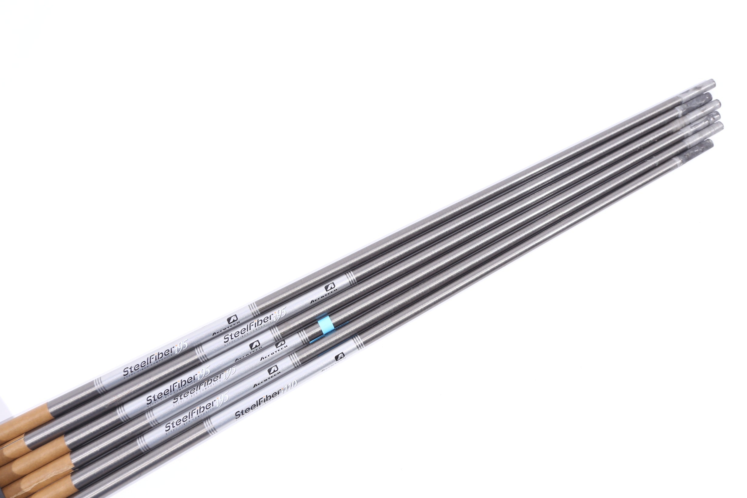 Premium Used Aerotech Steelfiber I95 Extra Stiff Graphite Iron Shaft Set (35.25