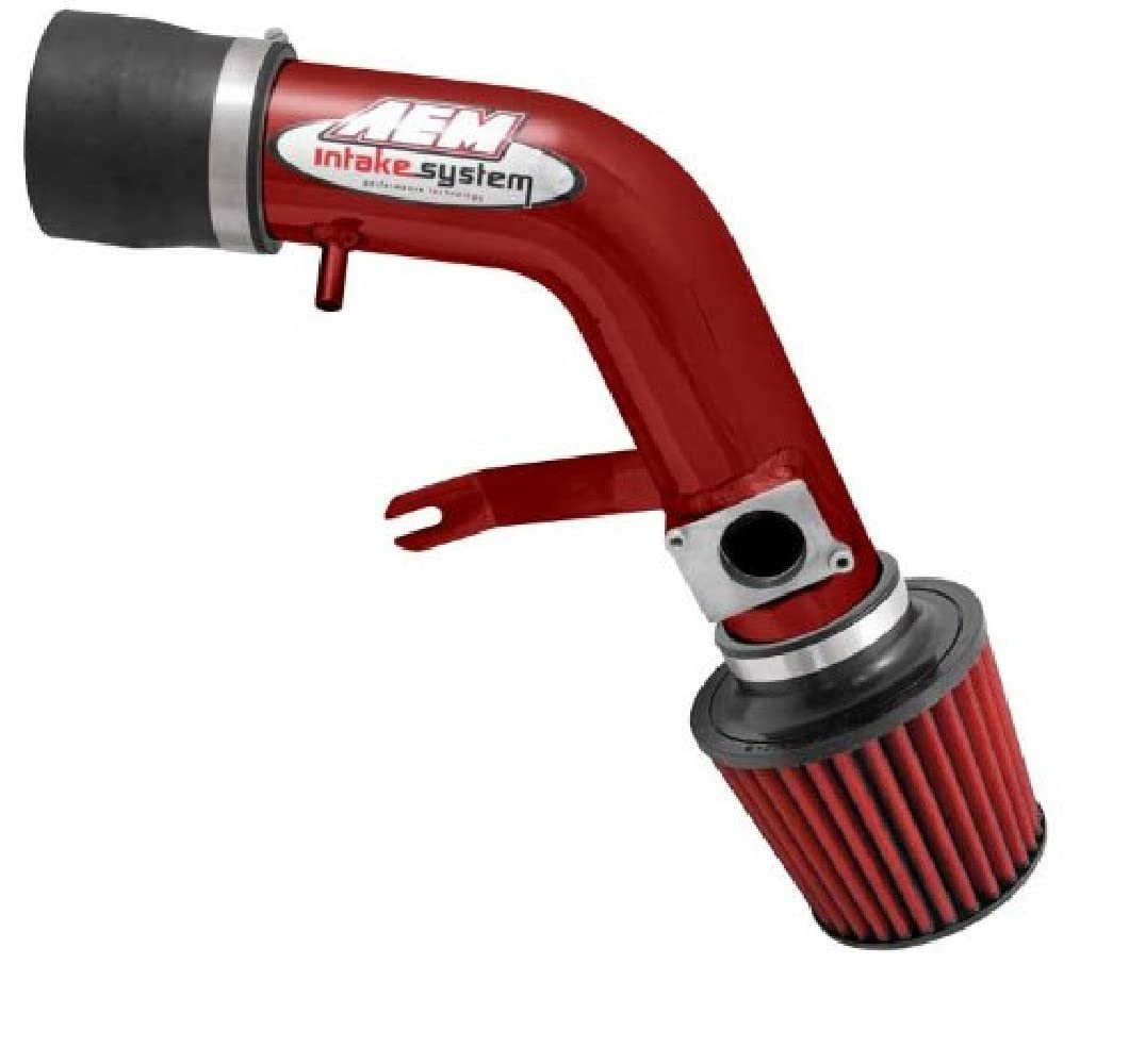 AEM 22-436R Red Short Ram Intake System - High Performance Air Intake for Cars & Trucks - Improves Horsepower & Acceleration - Perfect for Racing & Street Performance Upgrades
