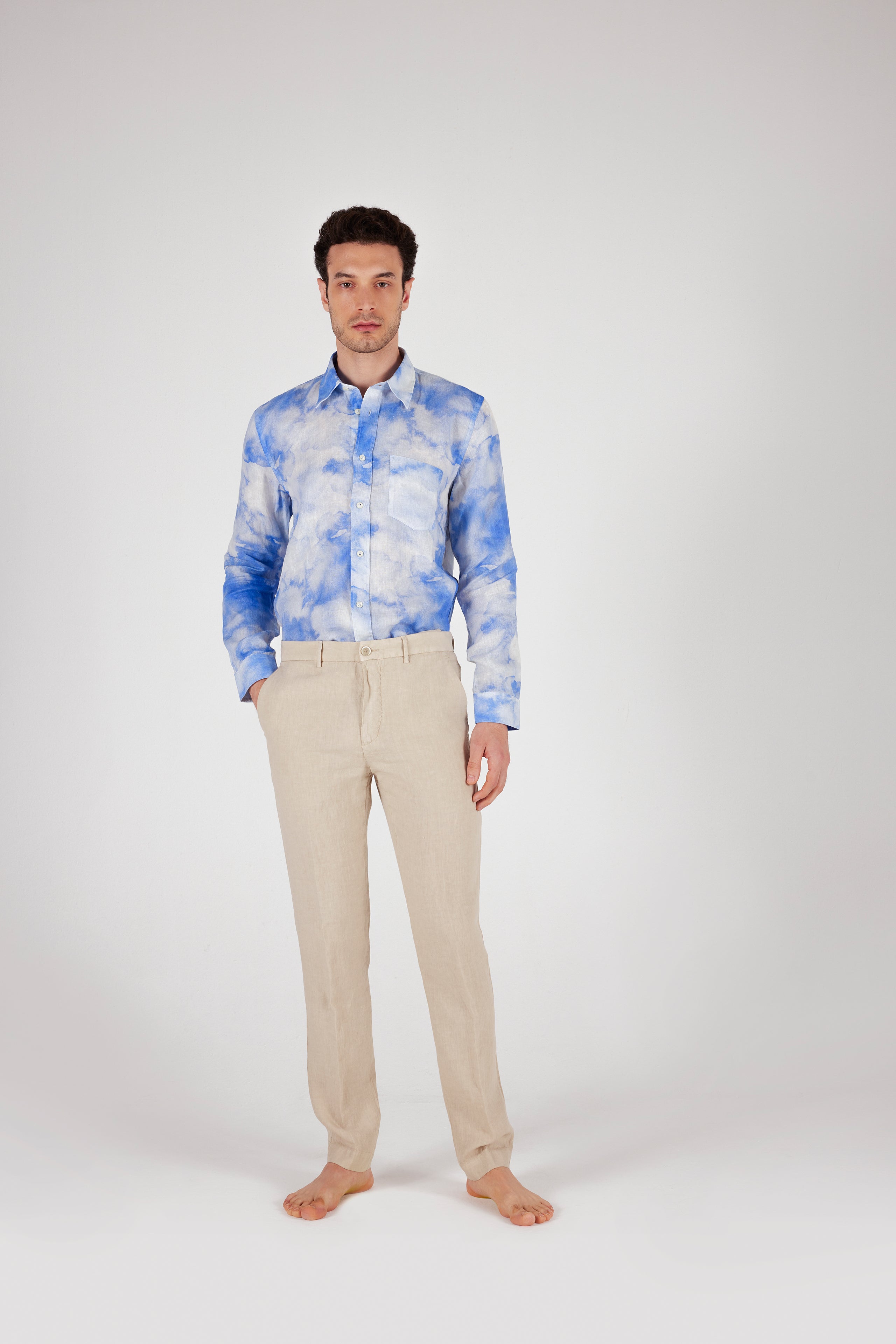 Flat Front Pants for Men - Comfortable Slim Fit Chino Trousers for Casual & Business Wear | Office, Travel & Everyday Use