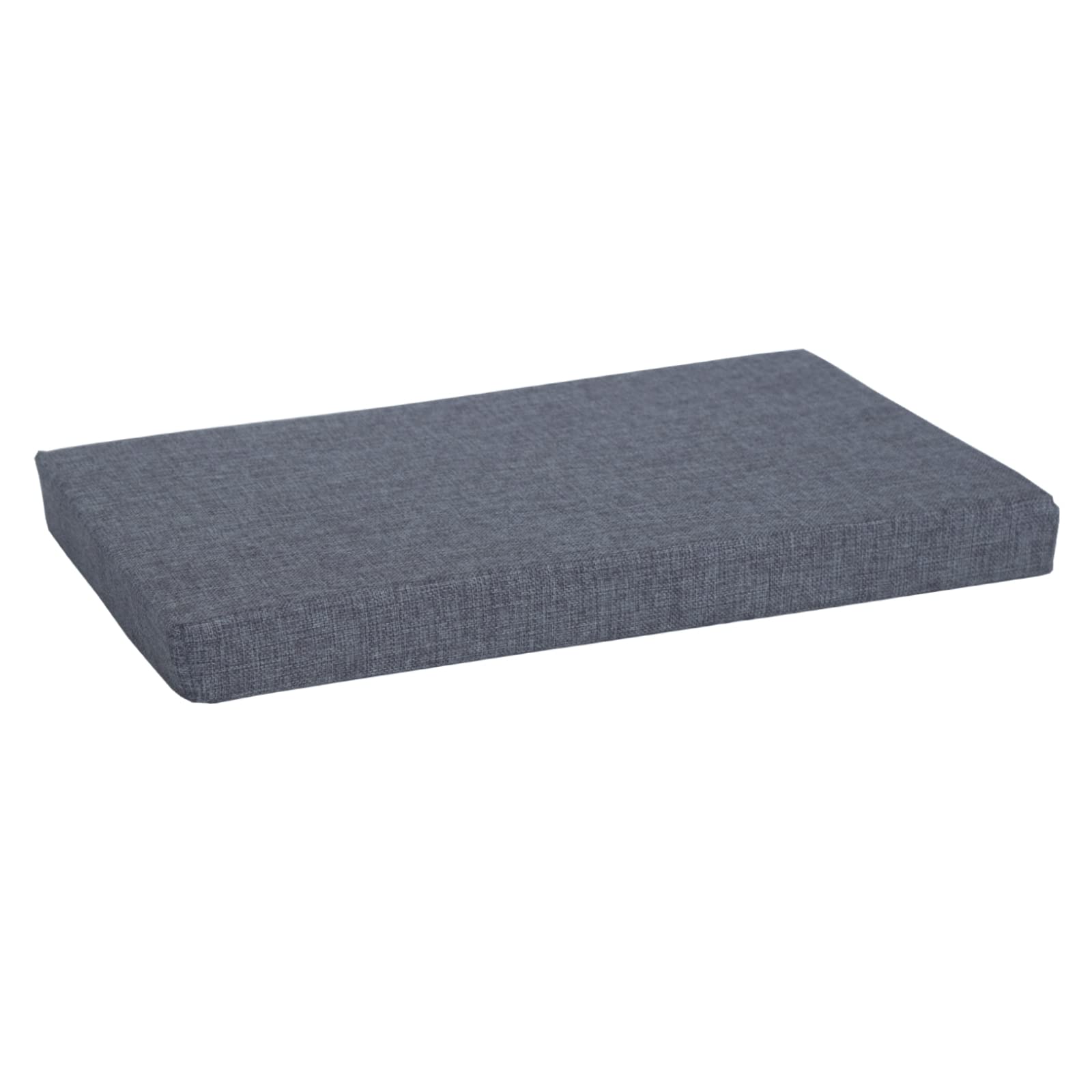 Custom Bench Cushion - Trapezoid Bay Window Seat Cushion, Sofa & Long Chair Pad for Indoor/Outdoor Furniture - Waterproof & Durable Grey Cushion for Patio, Garden Swing, Lounge & Window Seating Areas