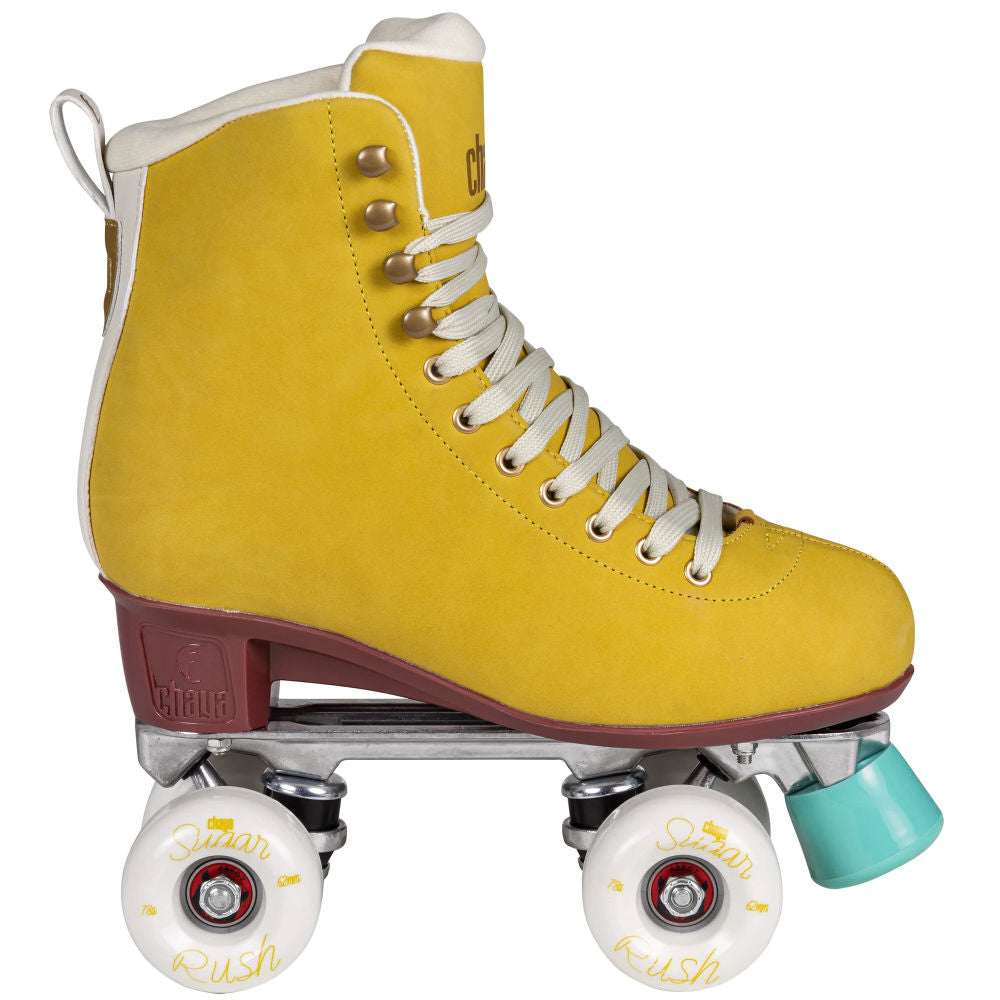 Chaya Melrose Deluxe Roller Skates for Women - Outdoor & Indoor Quad Roller Skates with Light-Up Wheels - Perfect for Rink, Park, Street Skating & Fitness