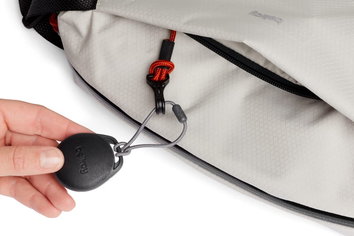 Bellroy Tag Case - Protective AirTag Cover for Apple AirTag (Black) | Durable & Slim Design for Keys, Wallets & Luggage Tracking