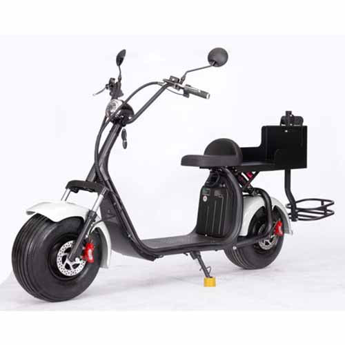 2000W 60V Electric Fat Tire Trike - 3 Wheel Scooter Moped Bike with Golf Rack, Similar to CityCoco Bike CT 3G - Perfect for Commuting, Golf Course Transport & Urban Adventure