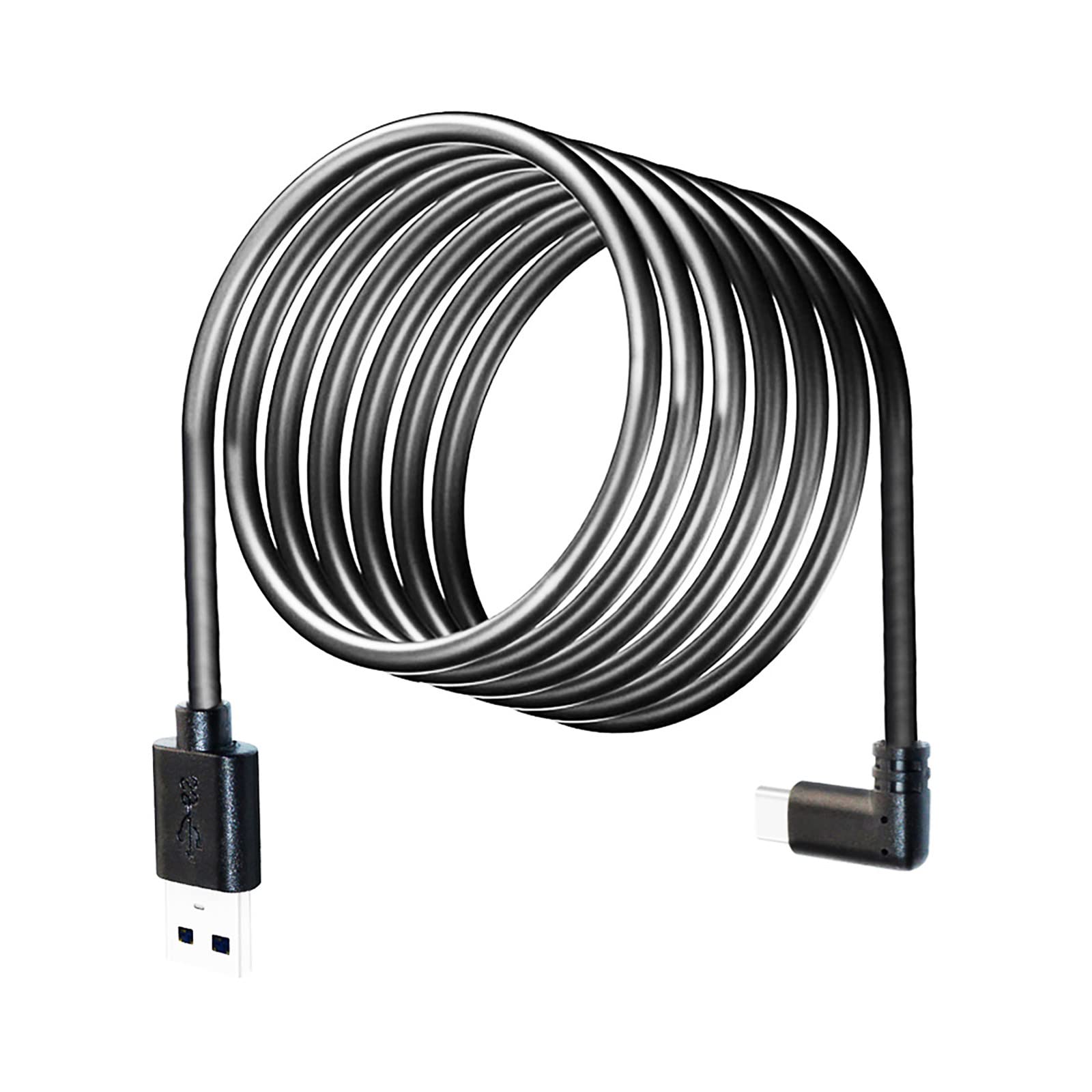 Premium VR Data Cable - USB 3.1 to Type C Fast Charging & High-Speed Sync Cable (10ft/3m) for Oculus Quest 2, Meta Quest Pro, Valve Index & Gaming PCs - Perfect for VR Gaming, Streaming & PC Connectivity