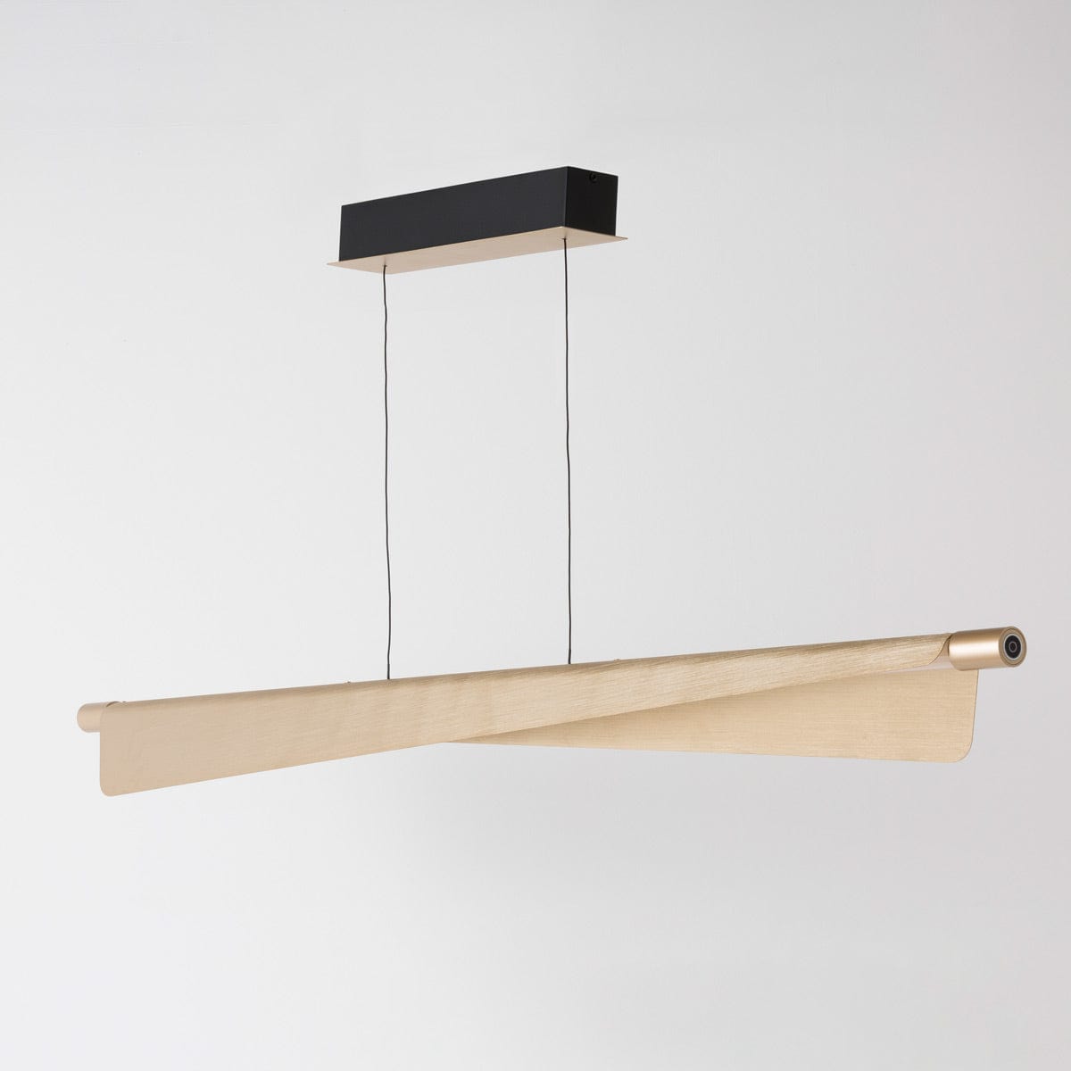 JAQUE Adjustable Linear Pendant Light - Modern Dimmable Hanging Fixture for Kitchen Island, Dining Room & Bedroom Lighting