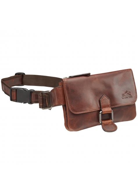 Mancini BUFFALO Slim Waist Bag for Men & Women - Lightweight Fanny Pack with Adjustable Belt for Running, Hiking, Travel & Outdoor Activities