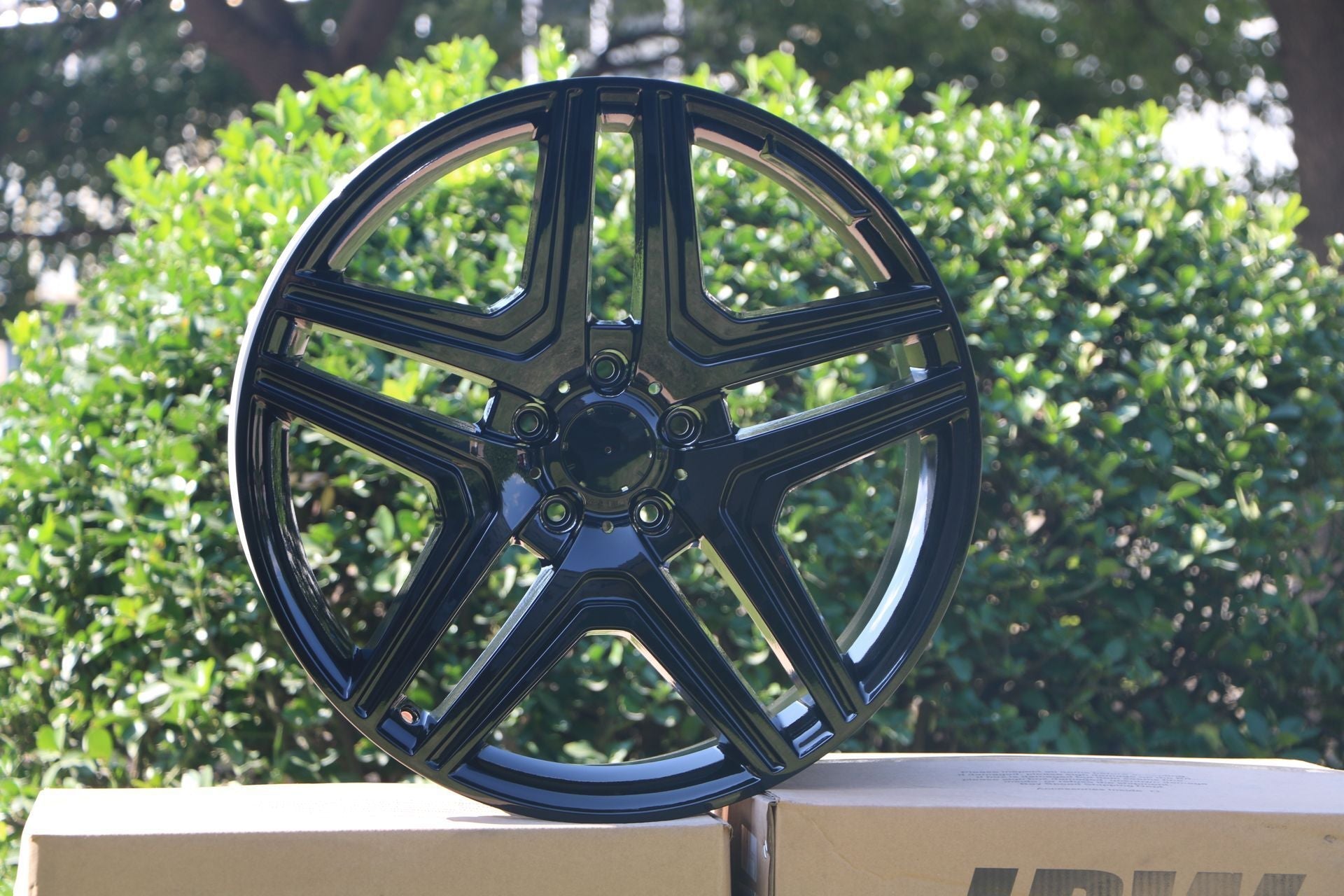 22-Inch Alloy Wheels for Mercedes Benz G Wagon G500 G550 G55 G63 G65 W463 - Premium Replacement Rims for Off-Road & Urban Driving