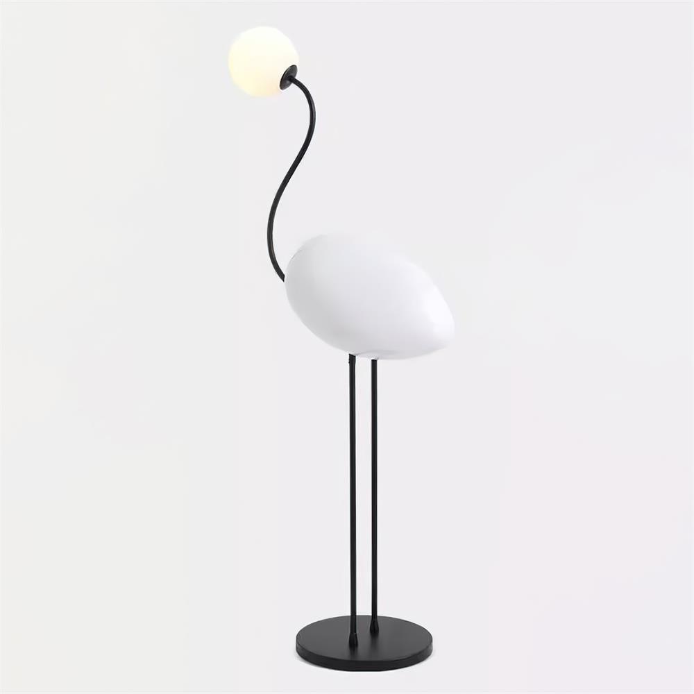 Modern Flamingo Floor Lamp with Adjustable Brightness - Stylish Home Decor for Living Room, Bedroom, or Nursery - Perfect for Reading & Ambient Lighting