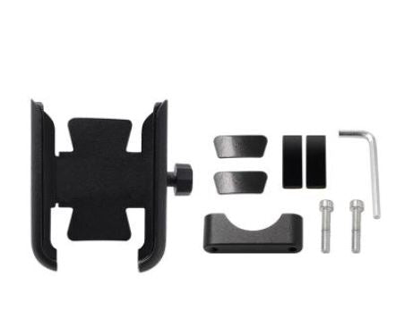 Durable Aluminum Alloy Bike Phone Mount - Secure & Adjustable Handlebar Smartphone Holder for Cycling, Commuting & Outdoor Adventures