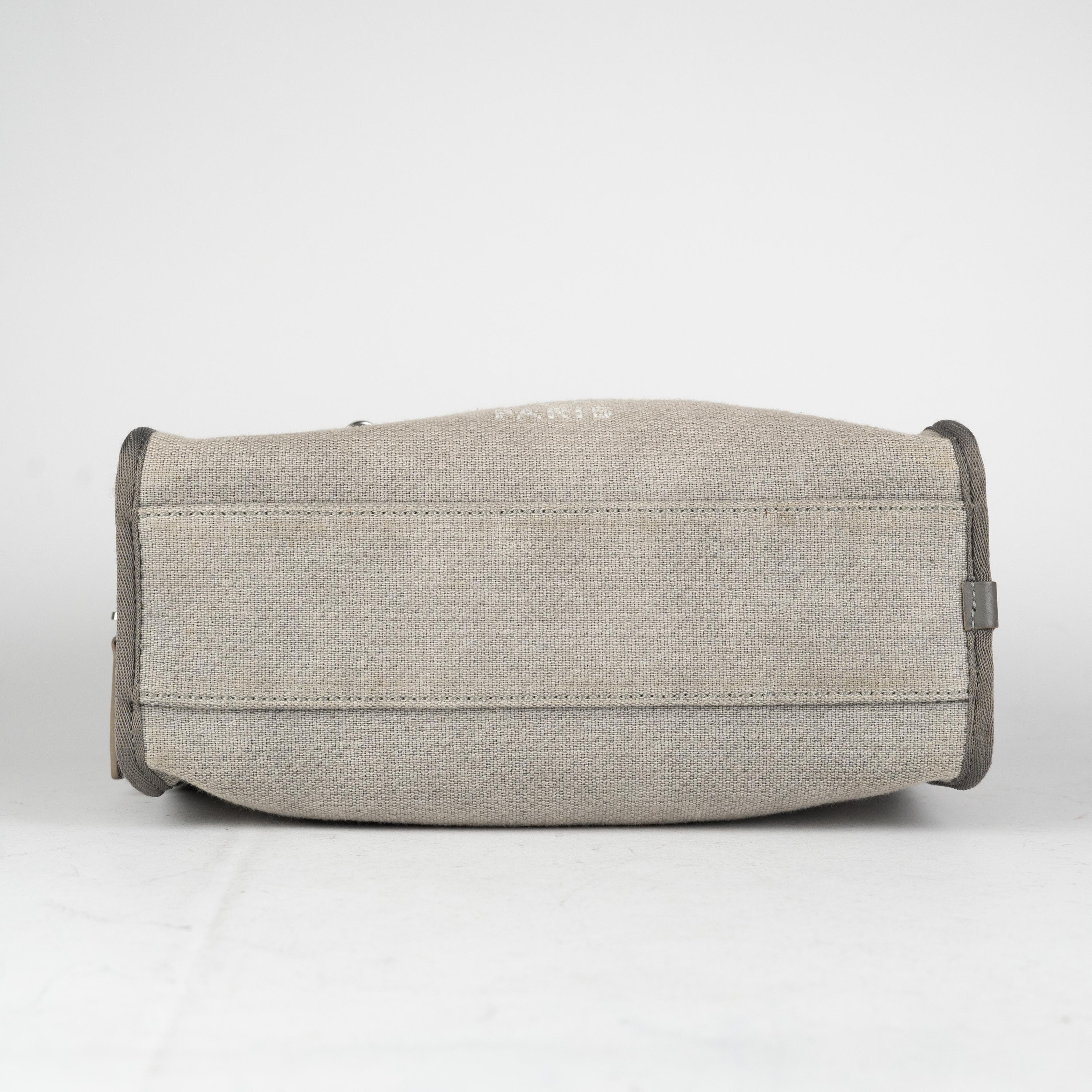 Chanel Deauville Bowling Bag in Grey - Luxury Tote Handbag for Women | Perfect for Travel, Shopping & Everyday Use