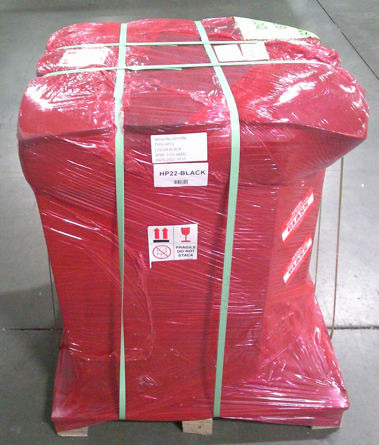 HP22 Black Pellet Stove with Minor Scratches/Dents - Model SD7096 | Efficient Heating for Homes, Cabins & Outdoor Spaces