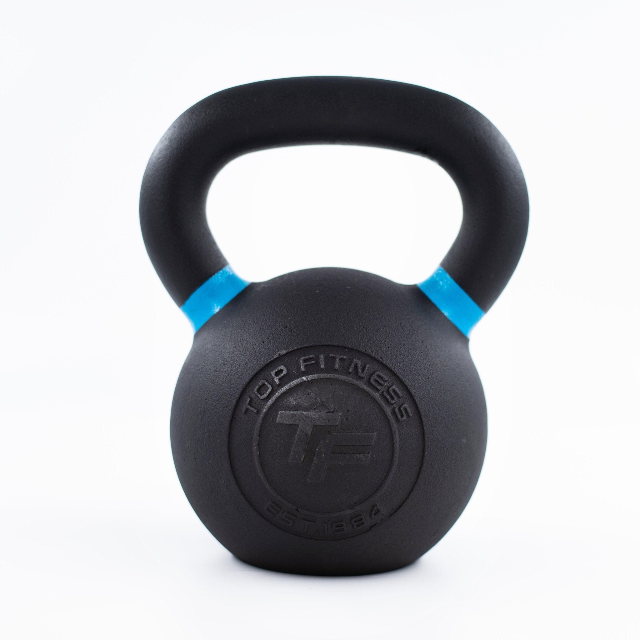 Premium Cast Iron Kettlebell Set - Color Coded Weights for Home Gym & CrossFit Training (5-50lbs) - Perfect for Strength Training, HIIT Workouts & Functional Fitness