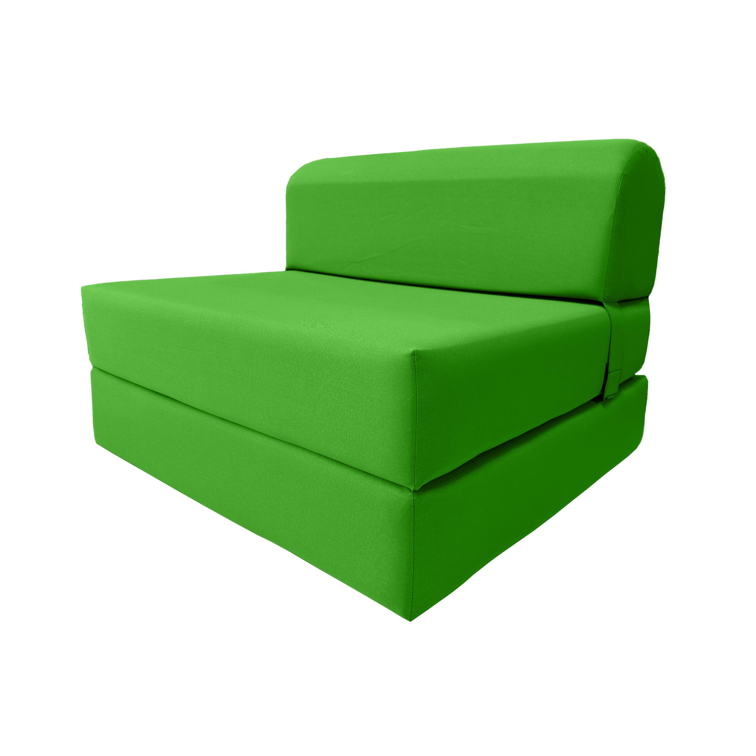 D&D Futon Furniture Sleeper Chair Folding Bed - Convertible Studio Sofa Guest Bed with High Density Foam Mattress (70