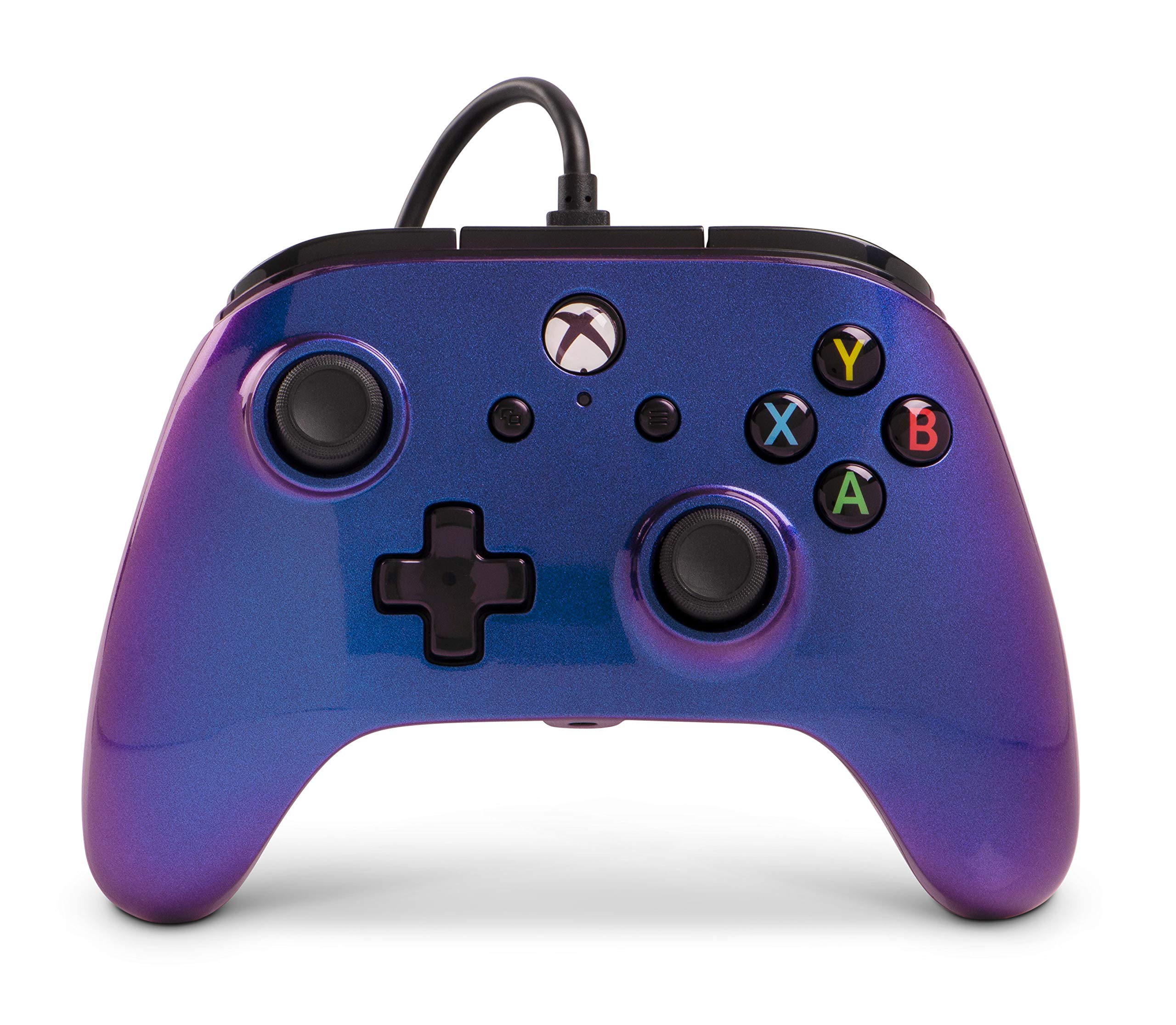 Premium Wired Xbox One Controller - Cosmos Nebula Design, Ergonomic Gamepad for Xbox Series X|S & Xbox One (Renewed) - Perfect for Competitive Gaming & Long Play Sessions