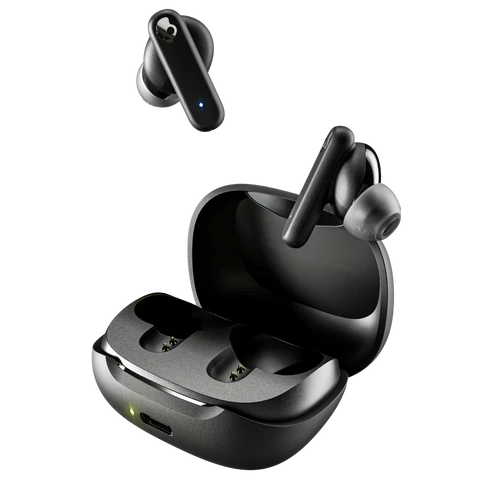 Skullcandy Smoking True Wireless Earbuds - Bluetooth 5.0, 24H Playtime, Noise Isolation for Gym, Running & Travel