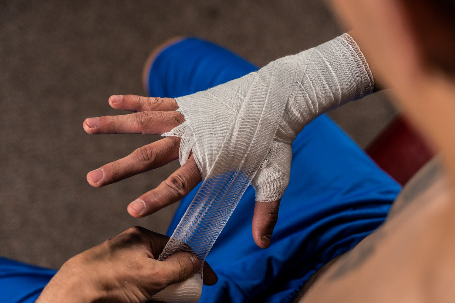 TITLE Boxing Old School Super Gauze (50 Rolls) - Premium Boxing Hand Wraps for Training, Sparring & Competition - Protect Your Hands & Wrists