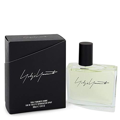 Yohji Yamamoto Homme Cologne for Men - 3.4 oz Eau De Toilette Spray | Fresh Woody Scent | Long-Lasting Fragrance | Perfect for Daily Wear, Office & Date Night