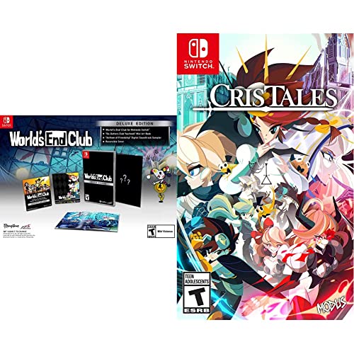 World's End Club: Deluxe Edition & Cris Tales Bundle for Nintendo Switch - Adventure RPG Games for Teens & Adults - Perfect for Home Gaming & Travel Entertainment