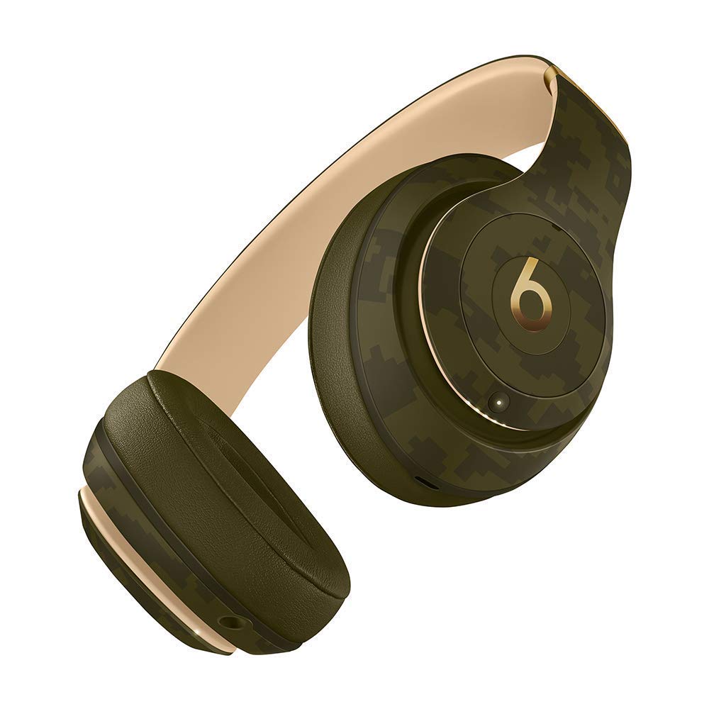 Beats Studio3 Wireless Noise Cancelling Over-Ear Headphones - Forest Green (Renewed Premium) | Bluetooth Headset with Apple W1 Chip, 22-Hour Battery for Travel, Work & Gym