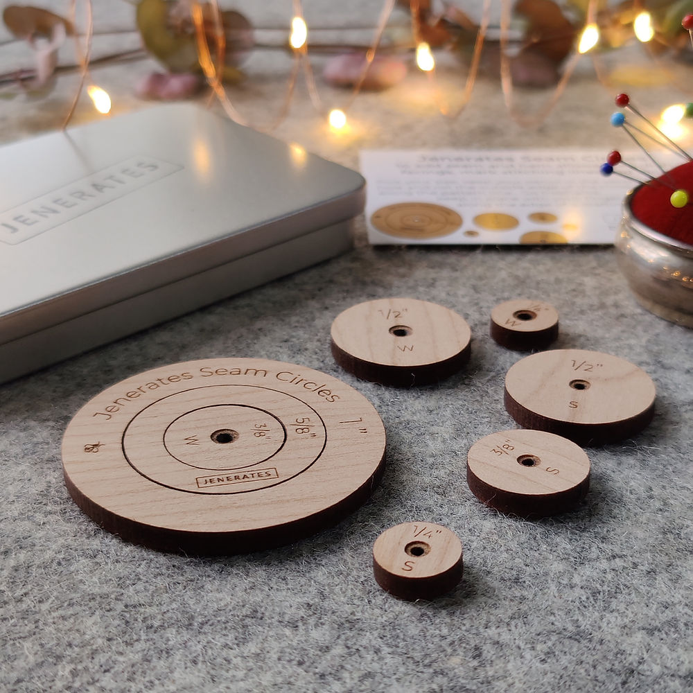Seam Circles Jenerates - Premium Sewing Accessories for Quilting & Crafting | Perfect for DIY Projects & Home Decor