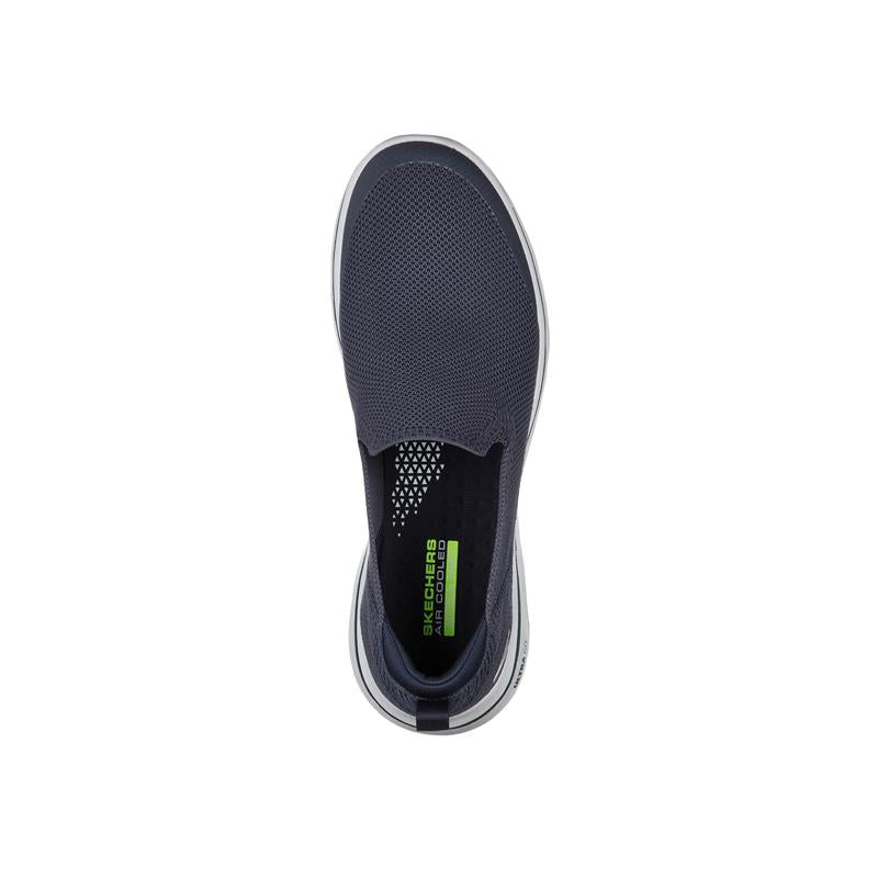 GO WALK 5 Slip-On Walking Shoes 55500/NVY - Comfortable Lightweight Sneakers for Men & Women - Perfect for Travel, Work, and Everyday Wear