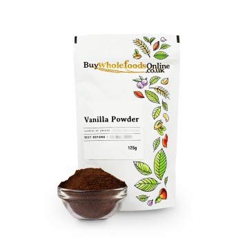 Organic Vanilla Powder for Baking & Cooking - 125g | Whole Foods Grade | Perfect for Desserts, Smoothies & Coffee Enhancer