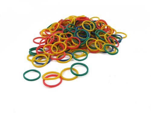 250 Small Mini Hair Elastics Rubber Bands for Braiding - Dreadlocks, Cornrows, Box Braids (Multi Color) | Perfect for Kids, Adults & Salon Use - Hair Styling Essentials for Natural Hair Care & Protective Hairstyles