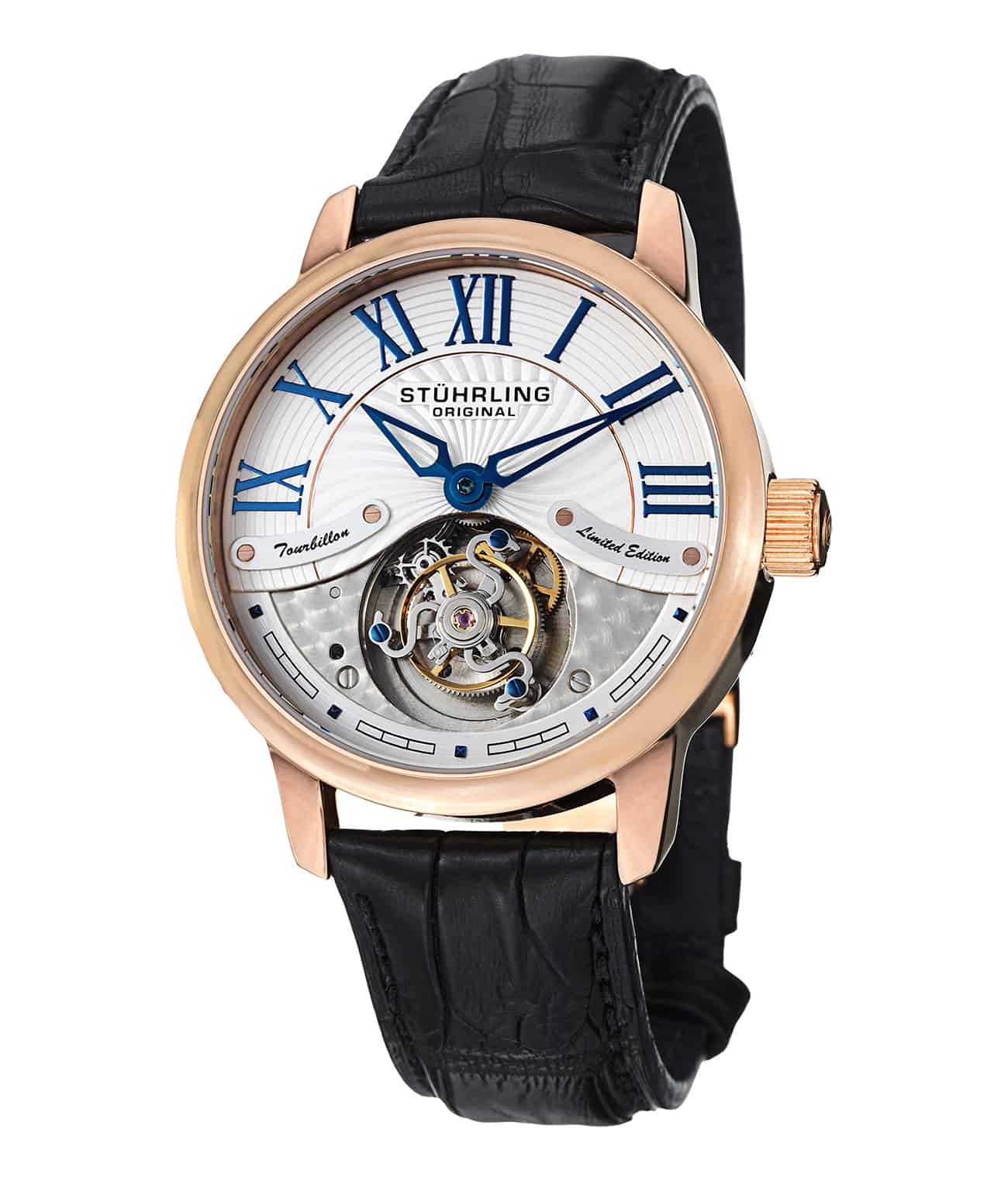 Imperium Dynasty 296B 45mm Luxury Automatic Tourbillon Watch for Men - Perfect for Business Meetings, Formal Events & Gift Giving