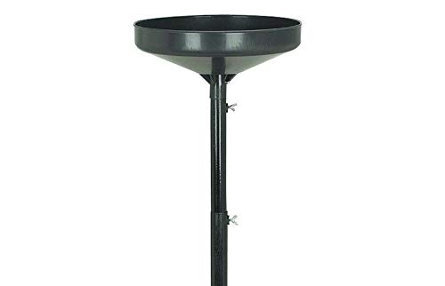 Portable 5 Gallon Waste Oil Drain Tank with Rolling Dolly & Adjustable Lift Funnel - Ideal for DIY Car Oil Changes, Garage Maintenance & Auto Repair Shops