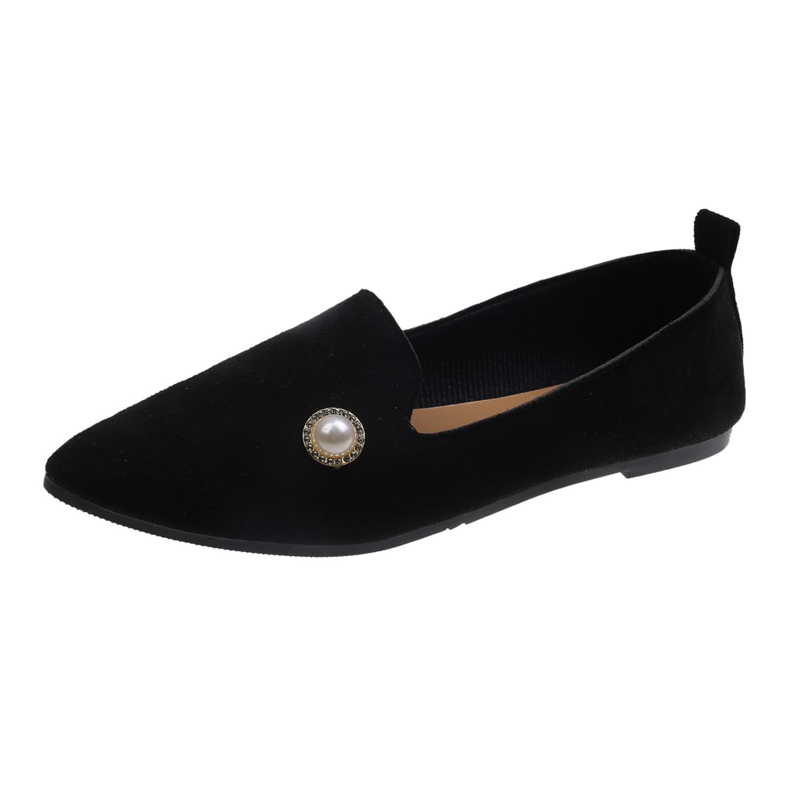 Women's Round-Toe Slip-On Sneakers - Breathable Lace-Up Canvas Loafers for Running, Walking, Tennis & Work - Comfortable Casual Shoes with Fast Delivery - Perfect for Daily Wear, Gym, Office & Outdoor Activities
