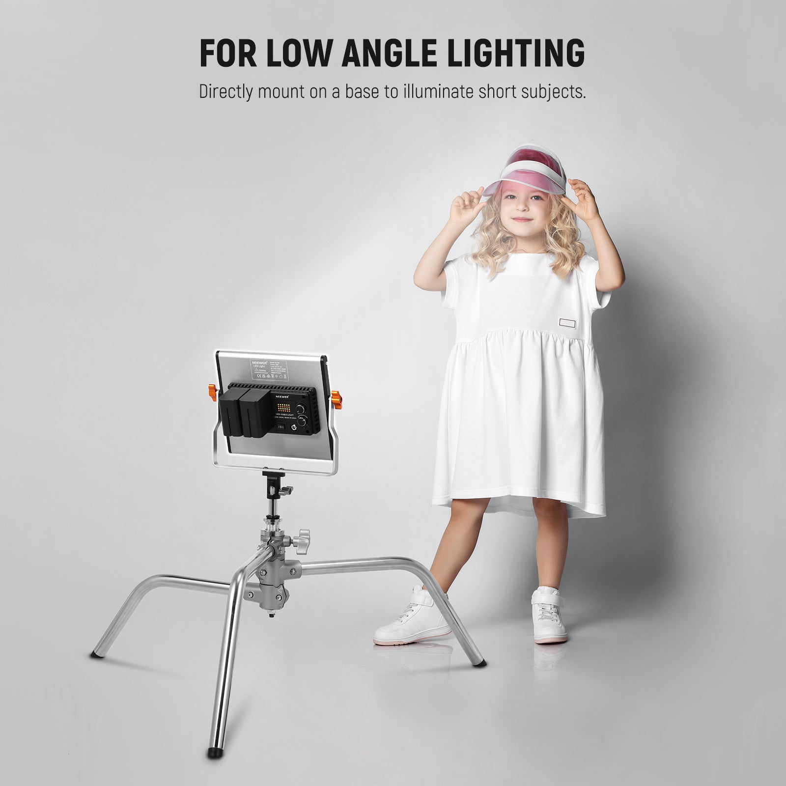 NEEWER UA027 Junior to Baby Pin Adapter - Professional Camera Light Stand Converter for Studio Photography & Video Shooting - Perfect for Newborn, Toddler, and Child Photo Sessions