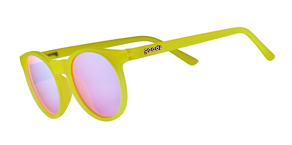 goodr Circle G Sunglasses - Polarized UV Protection, Lightweight & Comfortable for Running, Cycling & Outdoor Activities