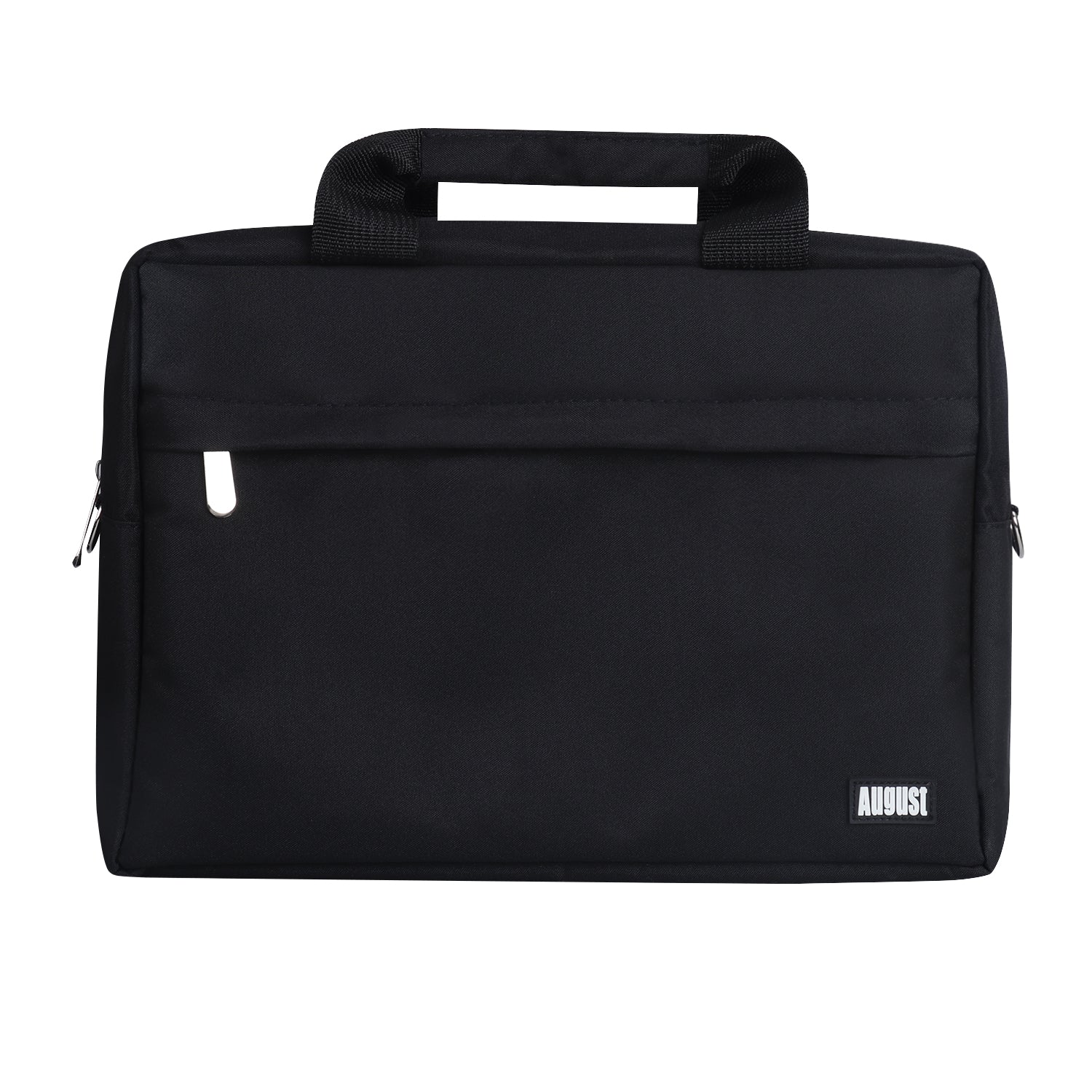 13 Inch Laptop Bag for Men & Women - Lightweight Fabric Briefcase with Shoulder Strap - Perfect for Business Travel, Work Commute & College (BAG383)