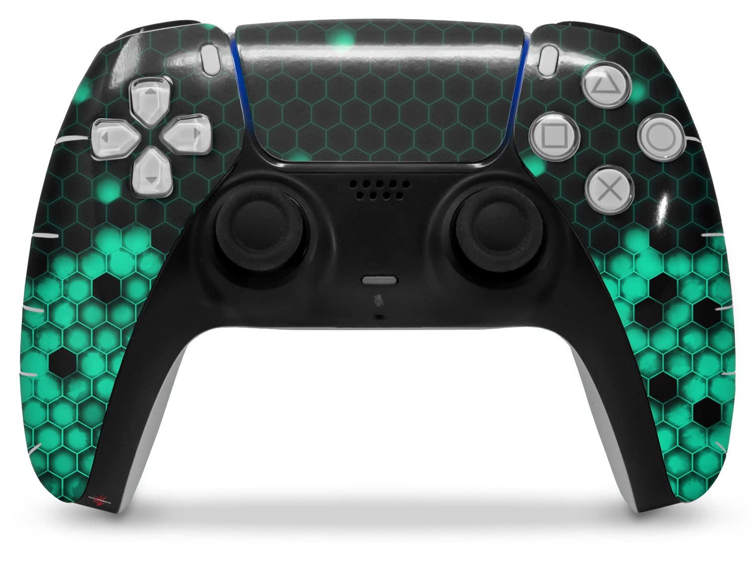 PS5 DualSense Controller Skin Wrap - HEX Seafoam Green for Gaming Protection