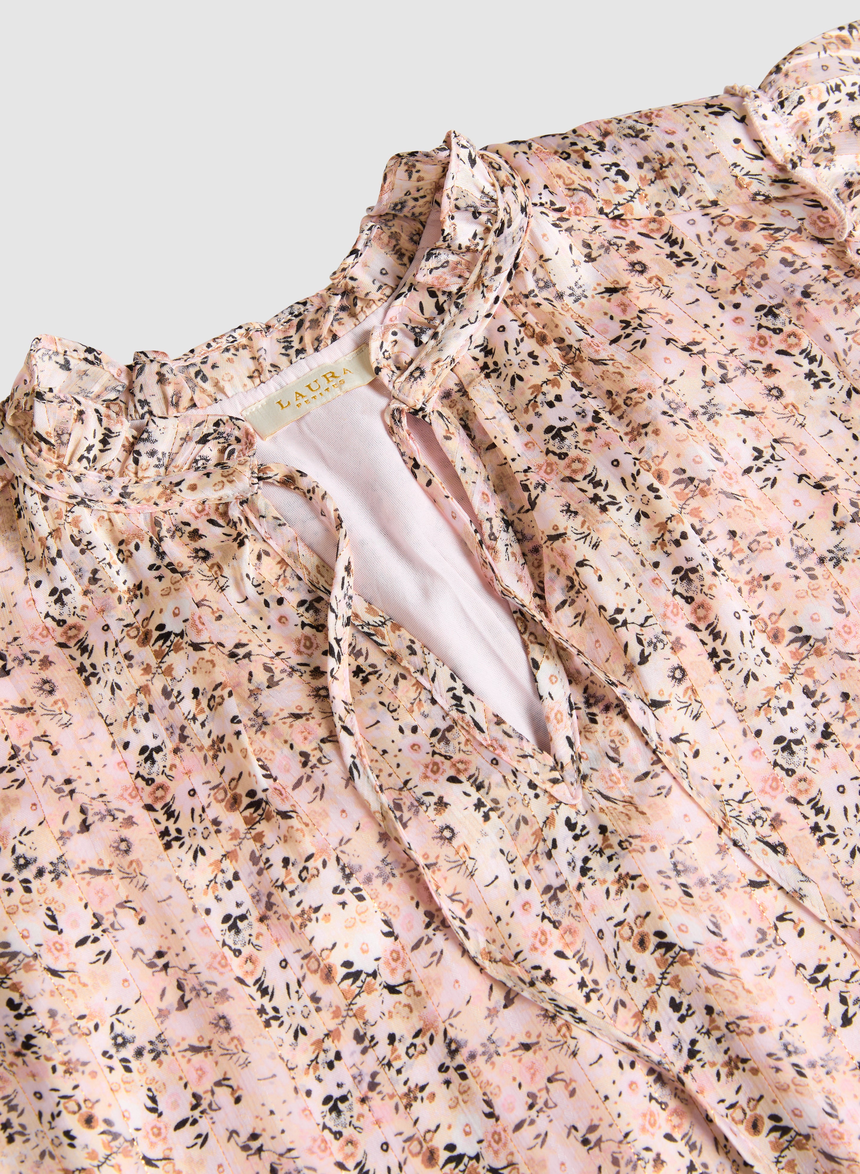 Floral Print Flutter Sleeve Blouse for Women - Elegant Boho Chic Top for Spring Summer, Perfect for Date Night & Office Wear