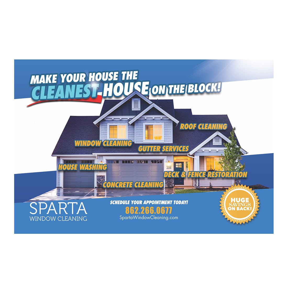 Cleanest On The Block Professional Cleaning Services Design Suite - Perfect for Home, Office & Commercial Spaces