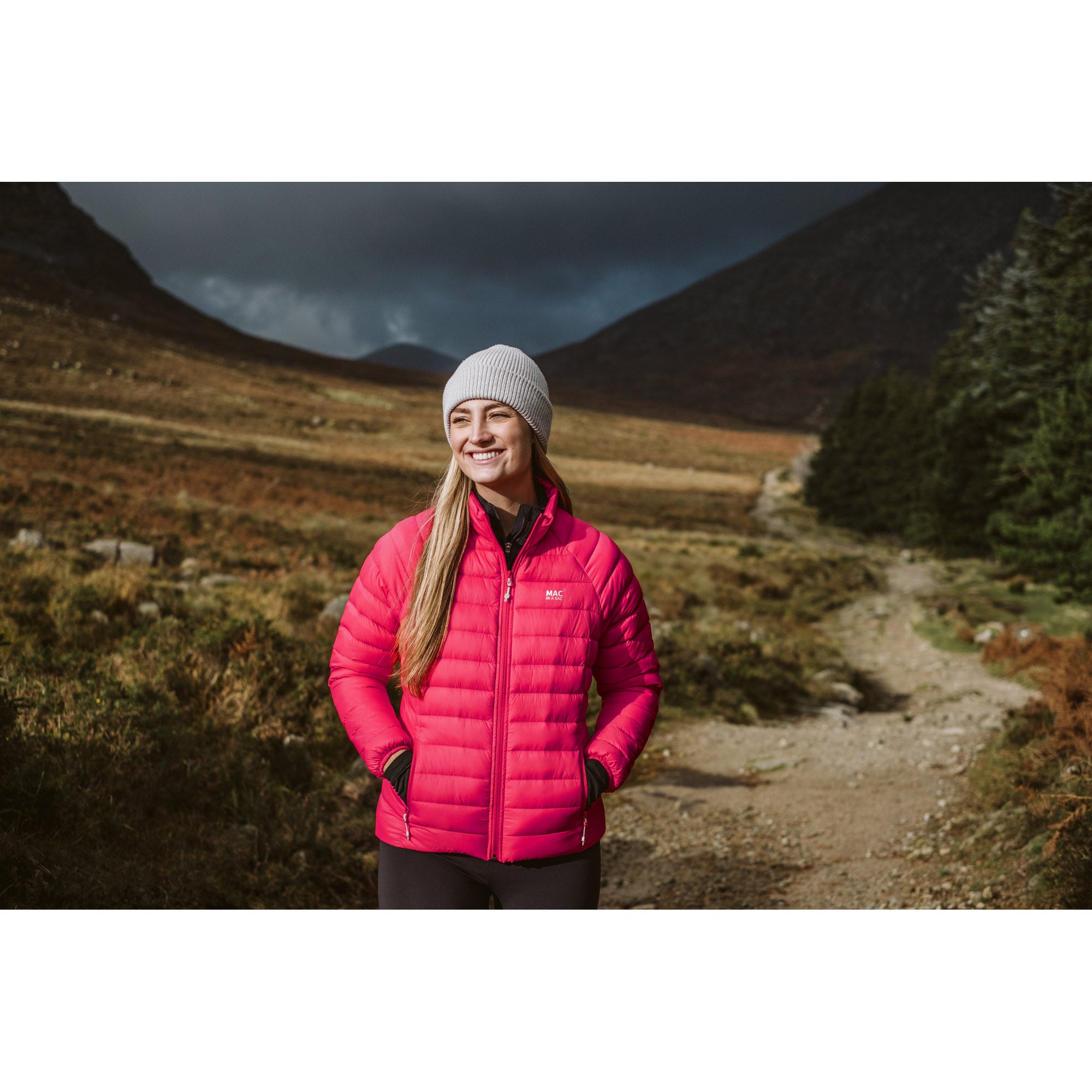Mac In A Sac Synergy Women's Insulated Packable Jacket - Lightweight Waterproof Winter Coat for Hiking, Travel & Outdoor Activities