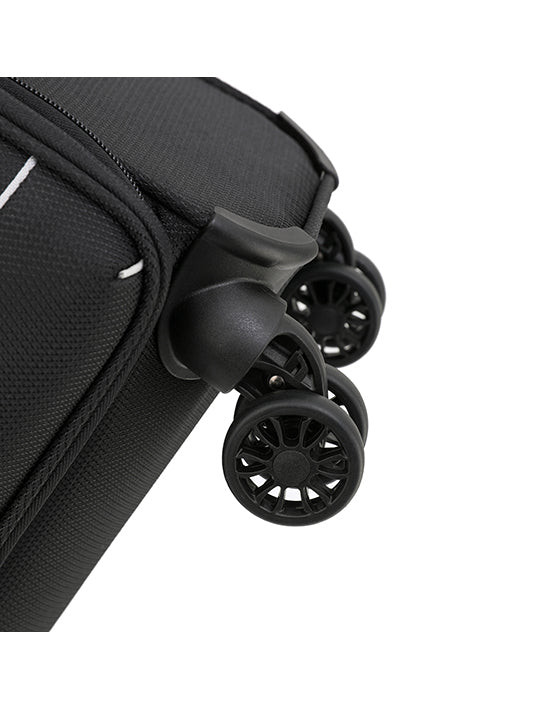 Tosca SO LITE AIR5055 55cm Lightweight Cabin Spinner Luggage - Black | Perfect for Carry-On Travel & Business Trips