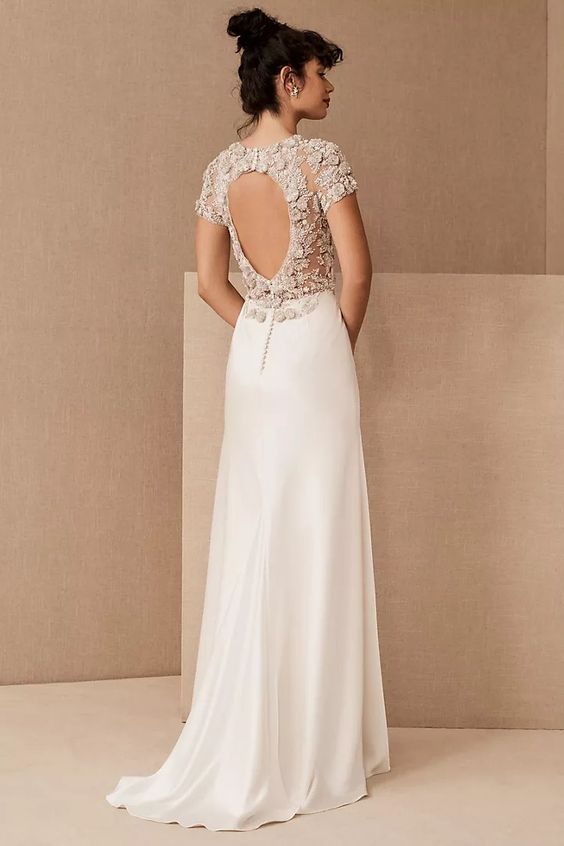 Catherine Deane Abigail Gown - Elegant Lace Wedding Dress for Brides, Prom & Formal Events | Plus Size Options Available
