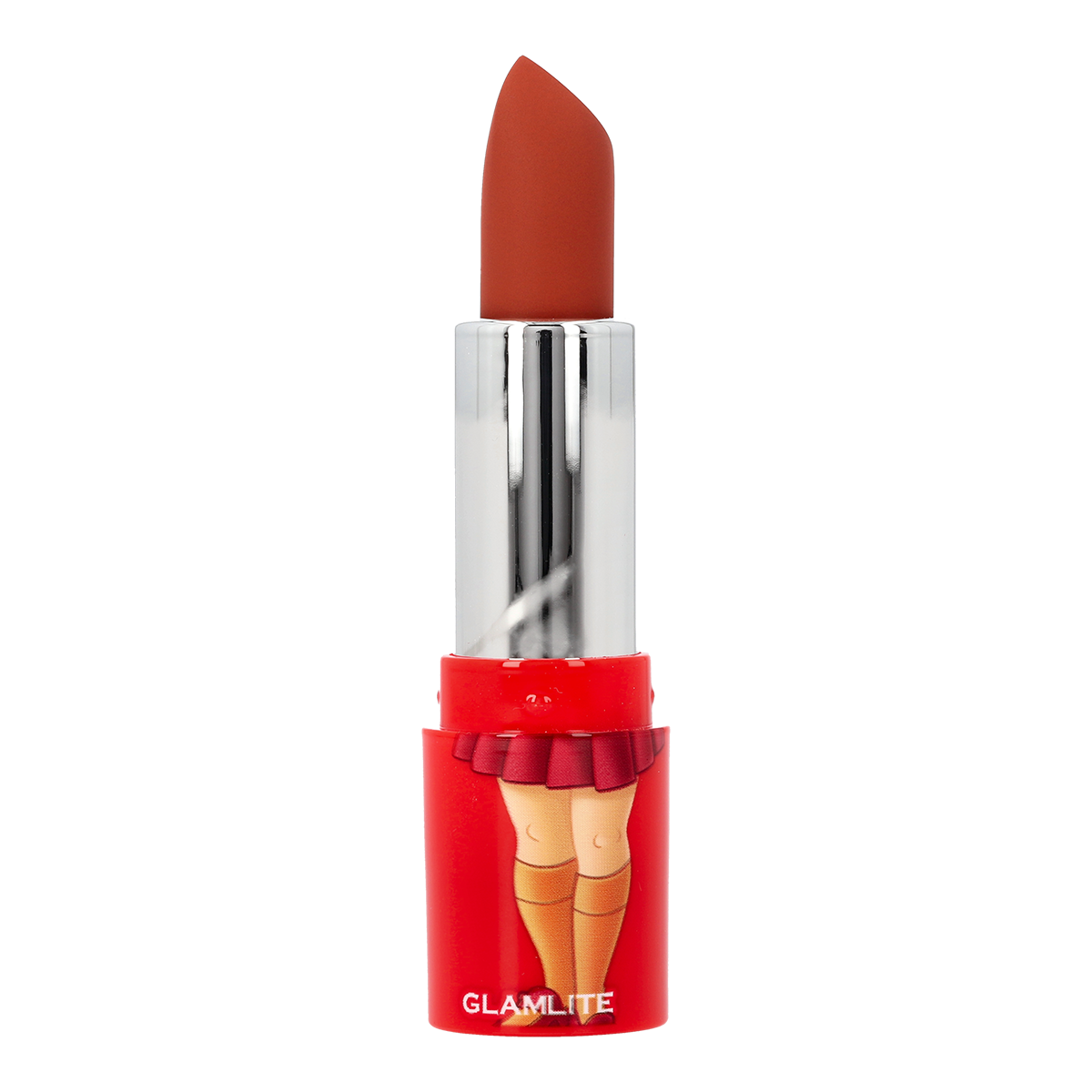 Glamlite Scooby Doo Velma Lip Kit - Matte Liquid Lipstick & Lip Liner Set | Perfect for Cosplay, Halloween, and Vintage Cartoon Makeup Looks