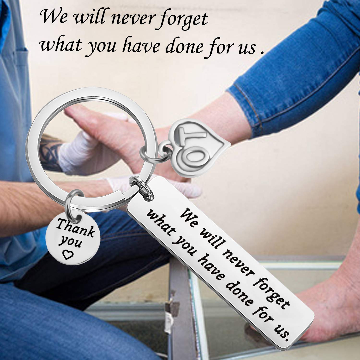 BAUNA Occupational Therapist Assistant Keychain - Thoughtful OT Retirement Gift for Therapists & Healthcare Professionals | Perfect for Appreciation, Graduation & Special Occasions