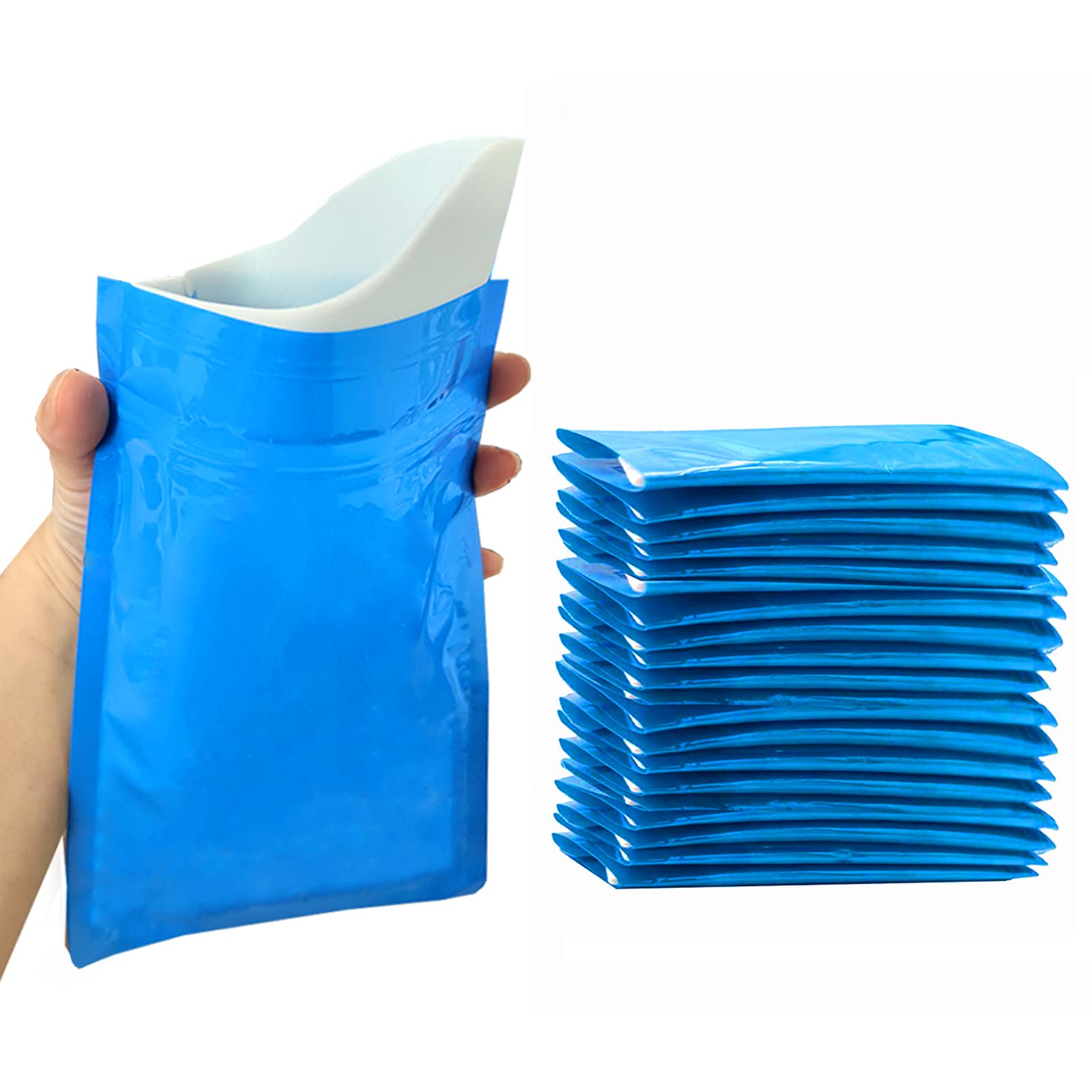 Disposable Urine Bags for Travel & Emergency - 20 Pack Portable Pee Bags for Camping, Road Trips, and Outdoor Adventures - Leak-Proof & Odor-Control Design