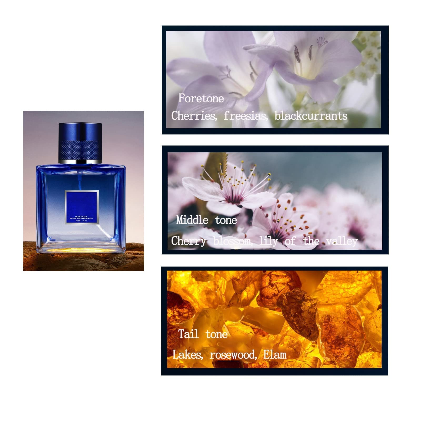 DesAzur Pheromone Cologne for Men - Long Lasting Pheromone Enhanced Perfume, Attract Women, Romantic Date Night & Special Occasion Gift for Him