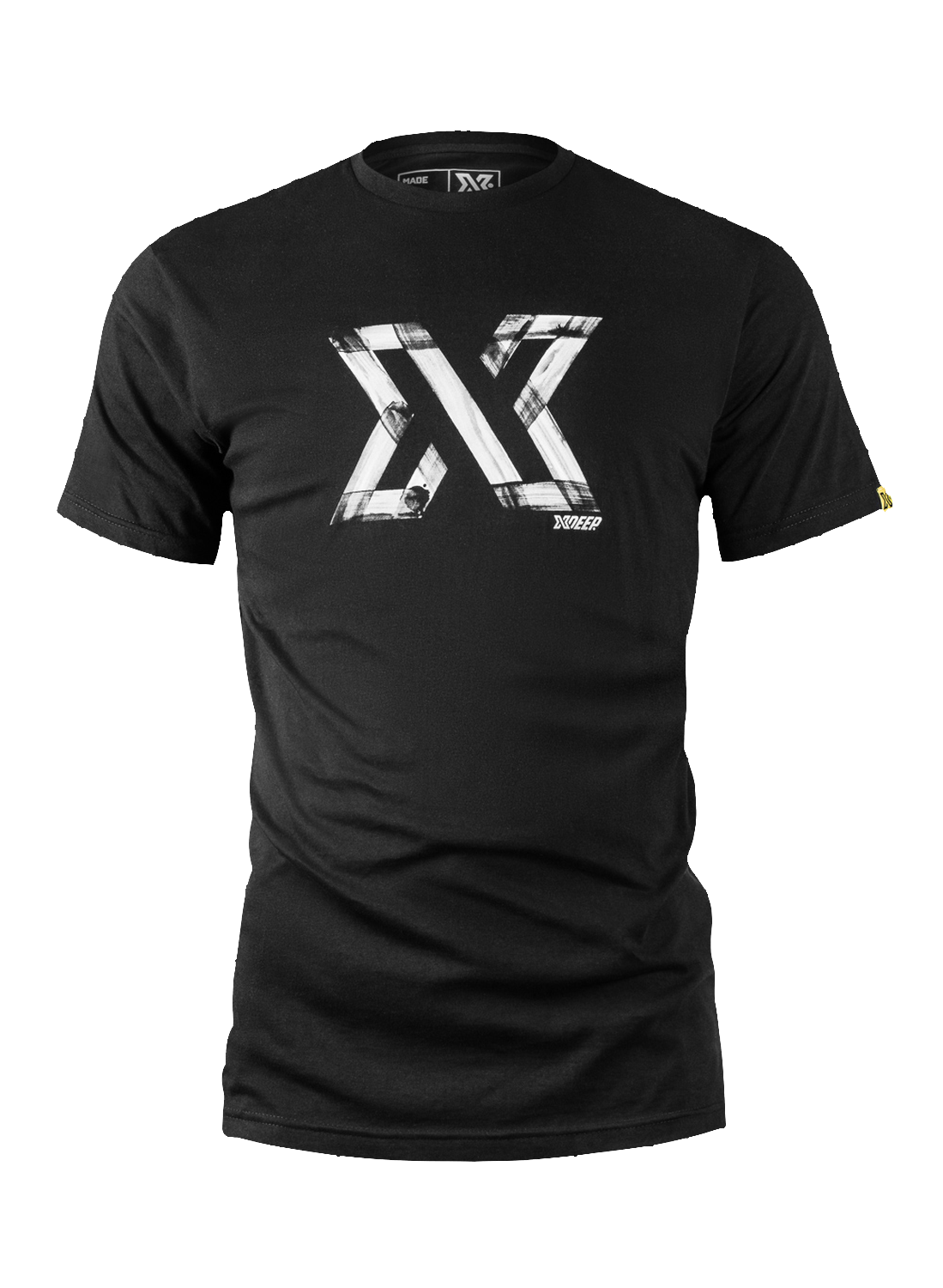 XDeep Painted T-Shirt for Men - Unique Artistic Graphic Tee - Comfortable Cotton Casual Shirt for Streetwear, Parties & Everyday Wear