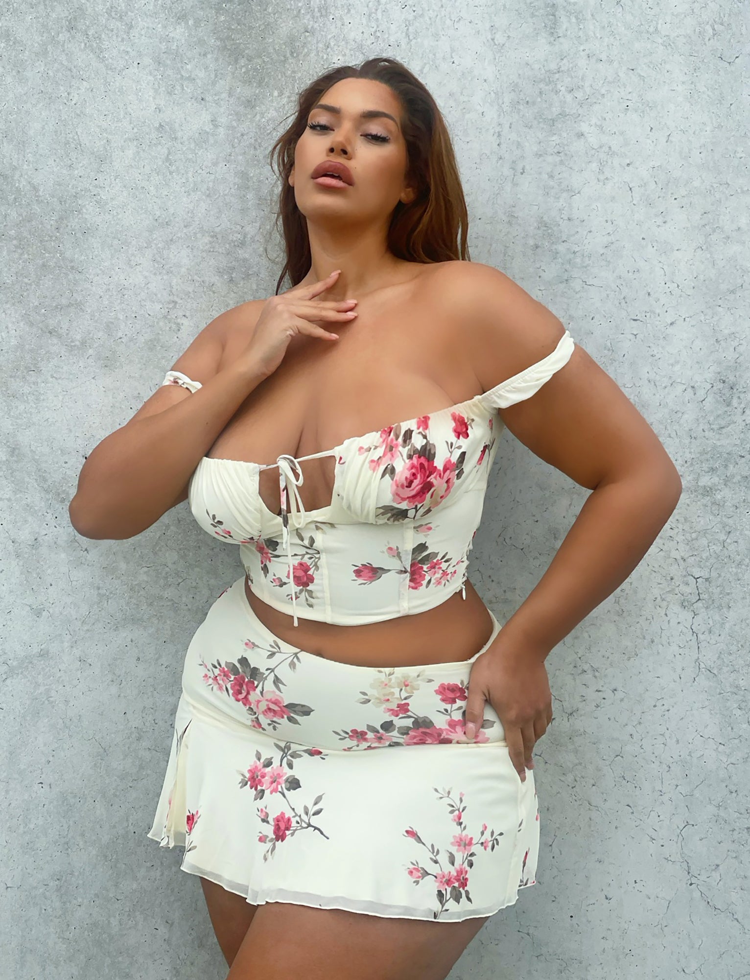 FEYRA Women's Yellow Floral Print Top - Trendy Macro Floral & Pop Floral Design - Perfect for Summer Outfits, Beach Vacations & Casual Wear
