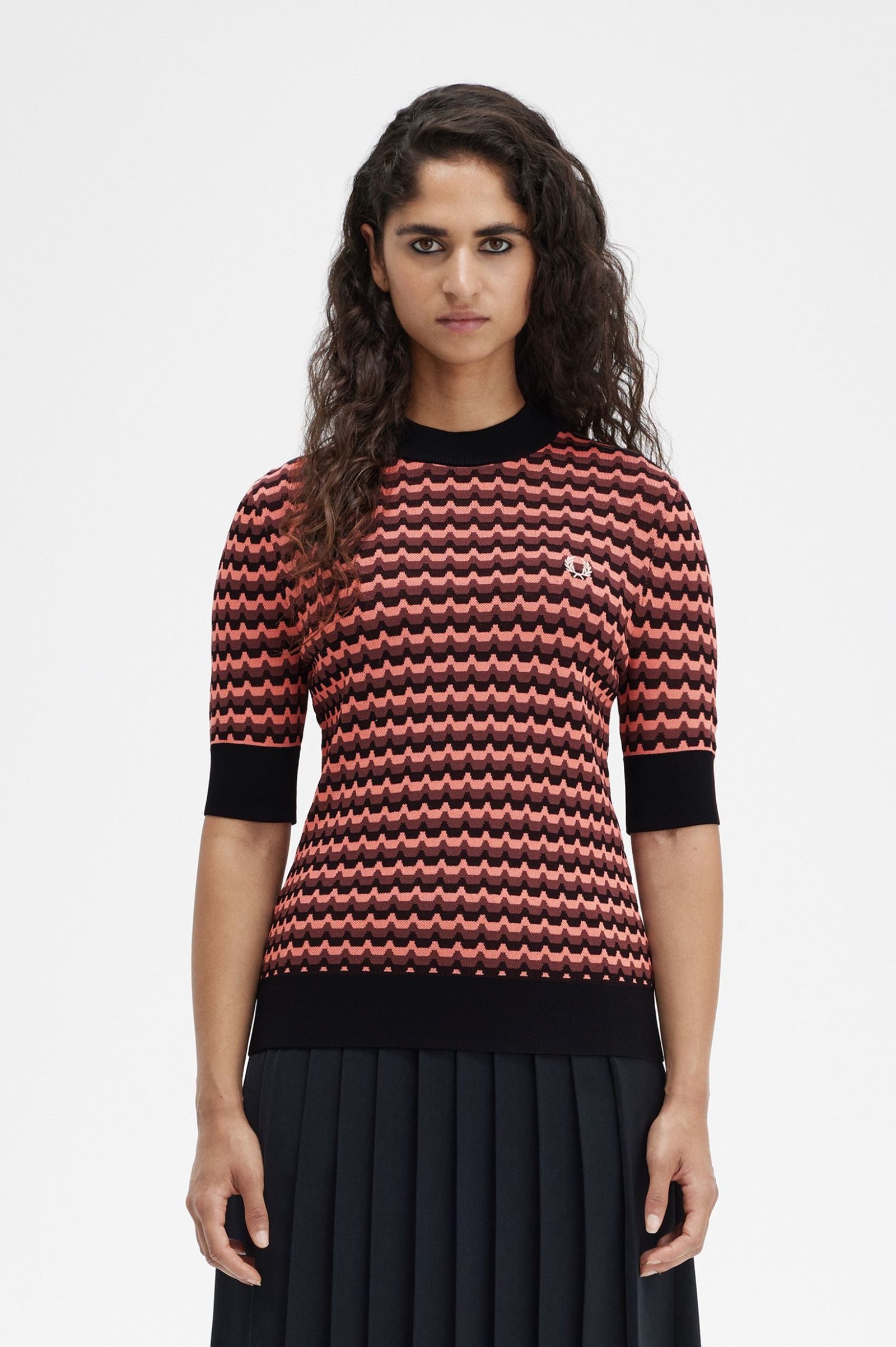 Stylish Jacquard Knit Sweater for Women - Trendy Cable Knit Pullover with Unique Patterns | Perfect for Fall Winter Fashion, Office Wear & Casual Outfits