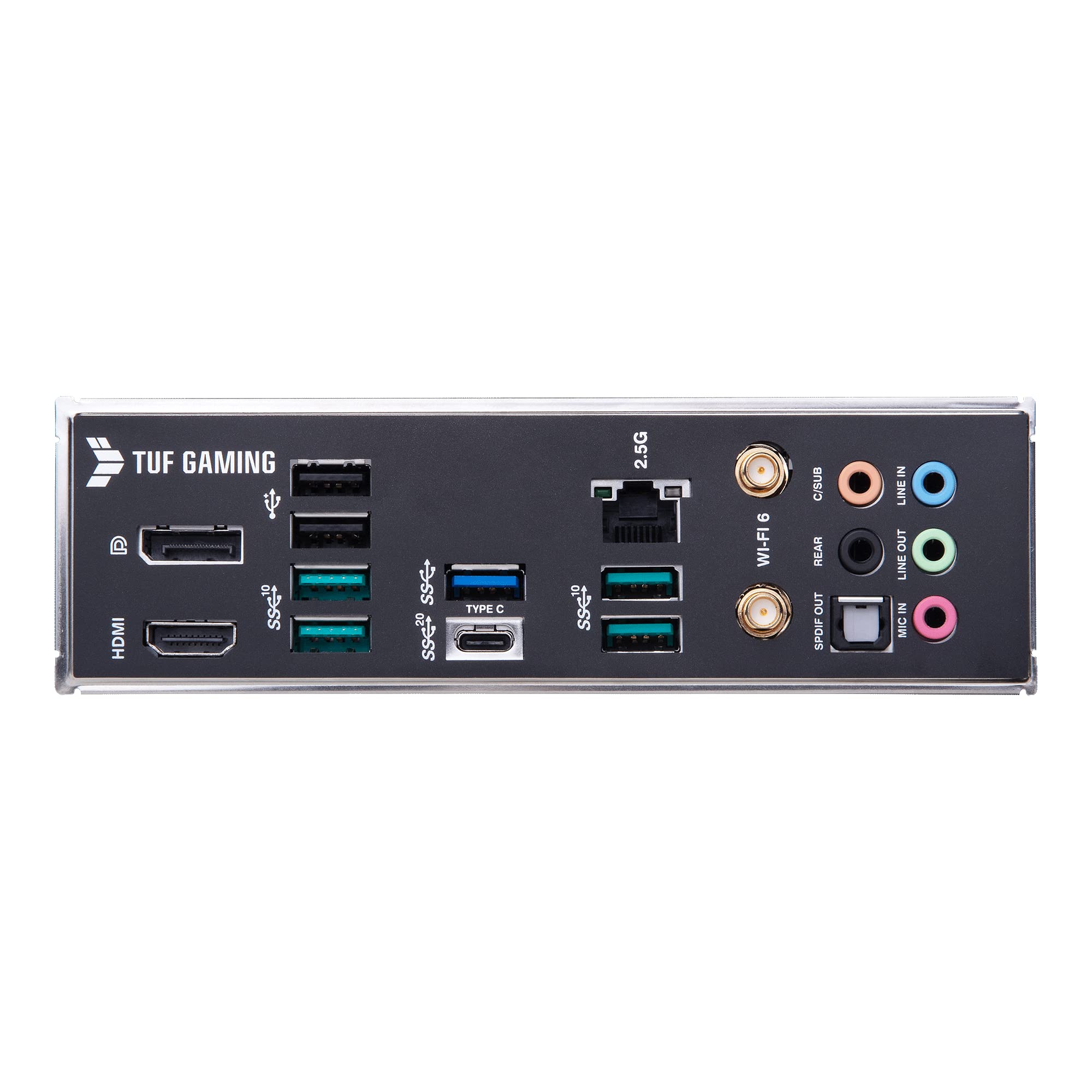 ASUS TUF GAMING B660M-PLUS WIFI DDR4 Motherboard - Intel B660 Chipset, PCIe 4.0, Dual M.2, WiFi 6 - Perfect for Gaming PC Builds & High-Performance Workstations
