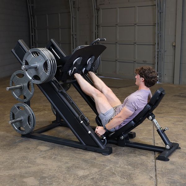 Body Solid SGLP500 Pro Clubline Commercial Leg Press Machine - Heavy Duty Gym Equipment for Home & Commercial Use - Perfect for Leg Workouts, Strength Training & Fitness Centers