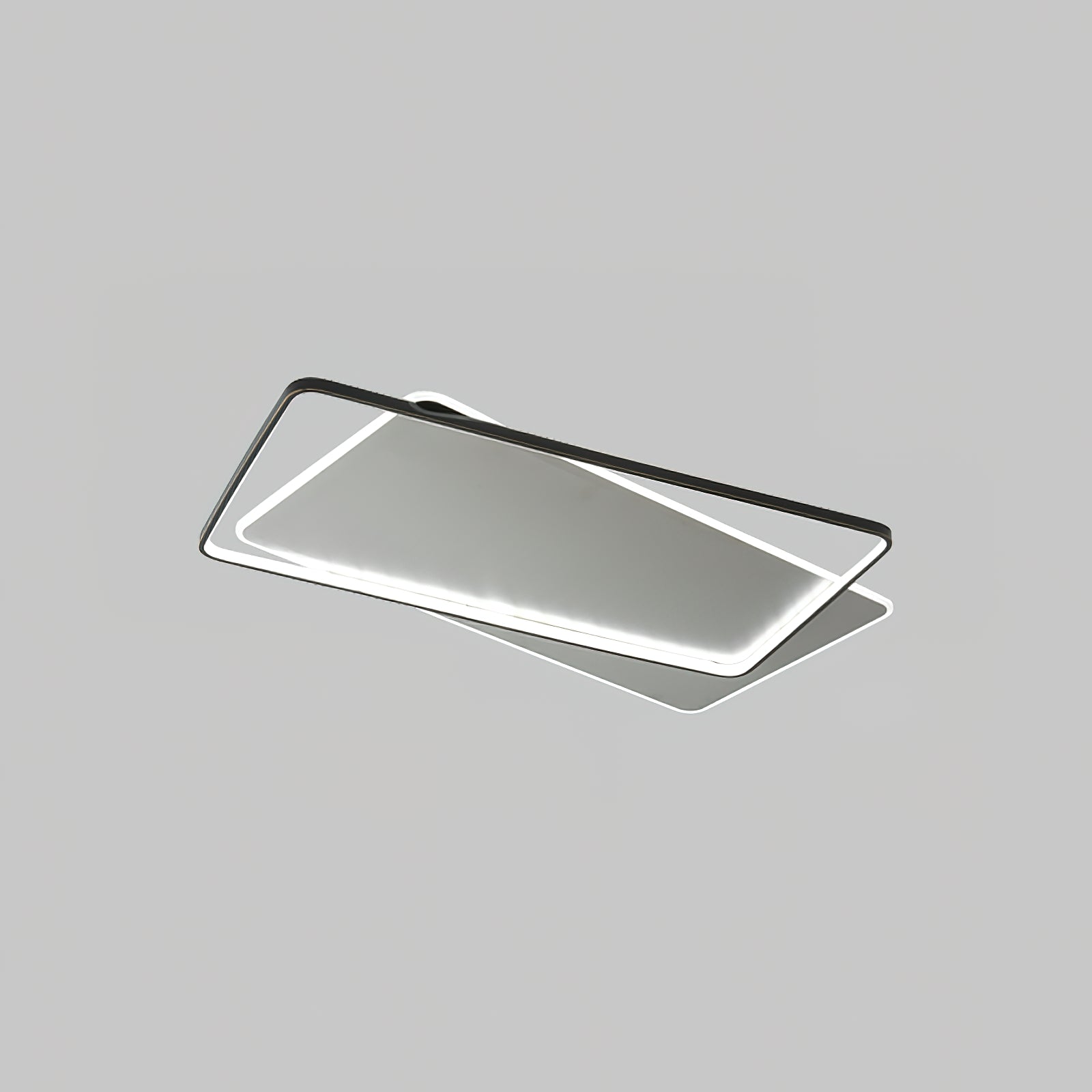 Double Layer Copper Ceiling Light Fixture - Modern Industrial Pendant Lighting for Living Room, Dining Room, Kitchen & Bedroom